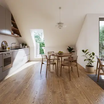 VELUX Okno dachowe balkonowe — przykład rozwiązania producenta