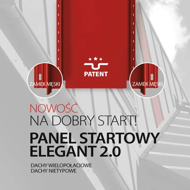 Balex Metal Panel startowy Elegant 2.0 — zdjęcie producenta