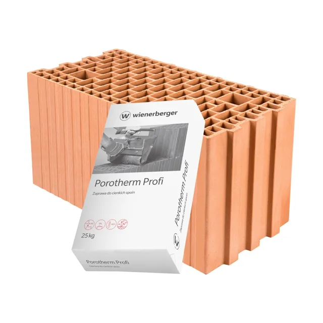 Porotherm 25 500 Profi — zdjęcie producenta Wienerberger