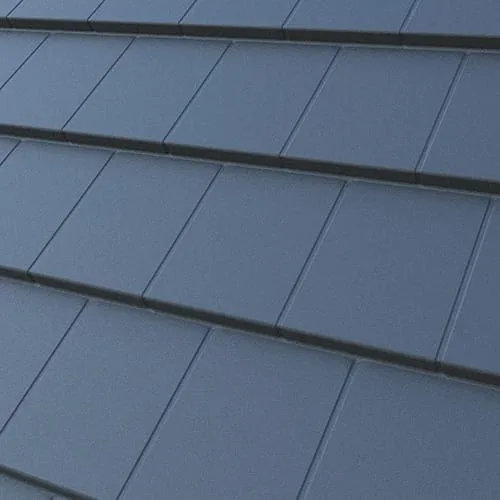 Pruszyński Płaska plus — Blachodachówka modułowa — panelowa — zdjęcie producenta